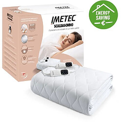 Surmatelas Chauffant - Imetec - 2 Places Adapto Maxi, 195x165 cm - 6 Températures - Tissu Hypoallergénique - Température Constante pas cher