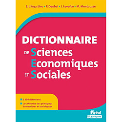 Dictionnaire de sciences économiques et sociales