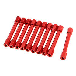 Colonne d'espaceur d'entretoise en aluminium de sortilège 10pc pour l'avion FPV Quadcopter 40mm de RC