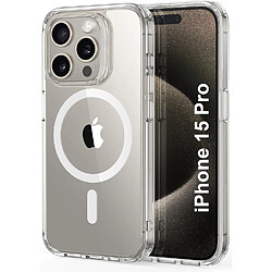 Coque Silicone Transparente Compatible Magsafe Pour iPhone 15 Pro Little Boutik©