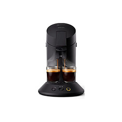 Cafetière à dosettes 1 bar 1450w noir intense - CSA210/25 - PHILIPS