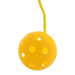 sauter balle exercice de plein air fitness jouet cheville anneau swing ball pour les enfants jaune