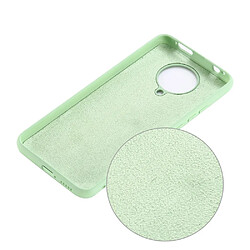 Coque en silicone liquide vert pour votre Xiaomi Redmi K30 Pro