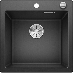 BLANCO 523676 pleon 5 5 SILGRANIT PuraDur avec télécommande d'écoulement, anthracite