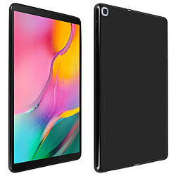 Avizar Coque Samsung Galaxy Tab A 10.1 2019 Silicone Flexible Résistant Ultra fine Noir