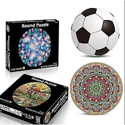 Universal Puzzle 1000 pièces pour adultes et enfants - Puzzle visuel 3D Terre et Lune