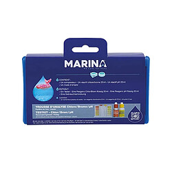 Acheter Trousse d'analyse eau piscine Chlore/Brome/pH - Marina