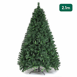 Avis Salcar 210cm Sapin de Noël Artificiel, avec Support en métal Pin Arbre de Noel 868 Branches pour la Fête de Noël, matière PVC Artificielle Décoration fêtes Maison