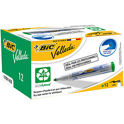 Avis marqueur craie liquide Bic Velleda Ecolutions 1701 Vert (12 Unités)