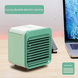 Acheter Ventilateur de Refroidisseur d'Air Évaporatif de Bureau de Climatiseur Refroidi à l'eau Portatif avec Humidificateur de Pulvérisation de Glacière pour le Bureau à Domicile