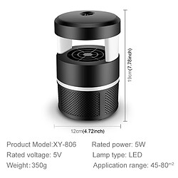 Wewoo Anti insectes Répulsifs Tueur de moustique d'Inhalation d'USB de Photocatalyst de de de LED de Non-rayonnement de répulsif de l'électronique à la maison