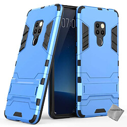 Htdmobiles Coque rigide anti choc pour Huawei Mate 20 + film ecran - BLEU CLAIR