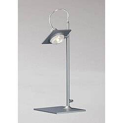 Luminaire Center Lampe de Table Ull 1 Ampoule G9 gris argenté