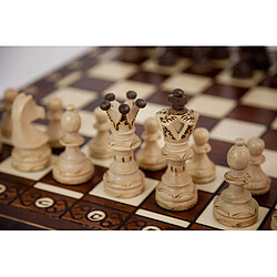 Ambassador Grand jeu d'échecs EL GRANDE 51 x 52.5 cm