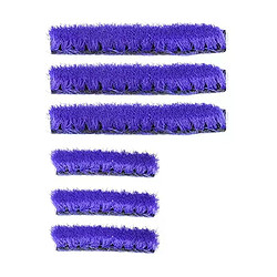 Bandes de rechange en peluche souples pour aspirateur Dyson série AD 6Pcs, accessoires de remplacement pour tête à rouleau souple