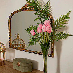 Atmosphera, Createur D'Interieur Bouquet de tulipes artificielles - H. 48 cm - Rose