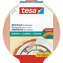 tesa Ruban de masquage crêpé pour peintre, beige ()