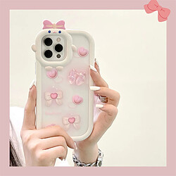 GUPBOO Étui pour iPhone11 Smudge Love Butterfly Premium Coque pour téléphone Stéréo