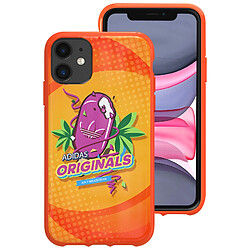 Adidas Coque pour iPhone 11 Bords Surélevés Collection Bodega Orange