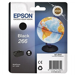 Cartouche d'Encre - Imprimante EPSON 266 Noir - Globe (C13T26614010)