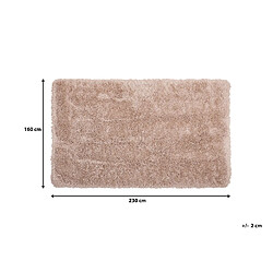 Beliani Tapis beige 160 x 230 cm CIDE