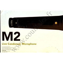 Microphone Rode M2 - Micro Main XLR à condensateur - Avec Interrupteur