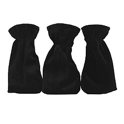 Acheter pack de 3 pleuche piano à queue housse de protection housse noir