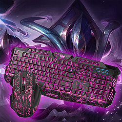 Gaming Keyboard Mouse Mousepad