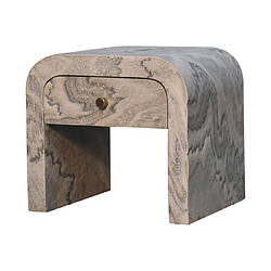 Avis Artisan Furniture Table de nuit Nouveau en bois massif avec 1 tiroir, table de nuit