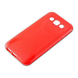 Cadorabo Coque Samsung Galaxy E5 Etui en Rouge