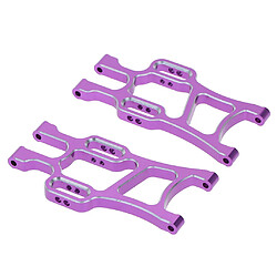 Acheter Bras De Suspension Inférieurs Arrière En Alliage D'aluminium 1/10 Pour Accessoires RC Redcat HSP Violet