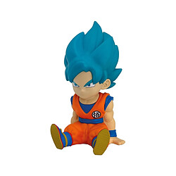 Plastoy Dragon Ball - Tirelire Son Goku Super Saiyan Blue 19 cm