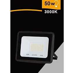 Tradex LED 50 WATT 4500 LM IP65 BLACK WARM COLD LIGHT NATURAL EK02-50W-N