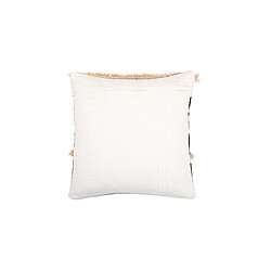 ICONIK INTERIOR Coussin de style boho Bali - Housse et Rembourrage inclus - Glinda Blanc / Noir