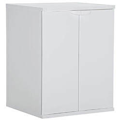 vidaXL Armoire de machine à laver Blanc 68,5x64,5x88 cm PVC