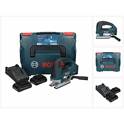 Bosch GST 18V-155 BC Scie sauteuse sans fil 18 V 135 mm (06015B1002) brushless + 2x Batteries ProCORE 4,0 Ah + Chargeur + L-Boxx