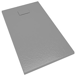 Acheter vidaXL Receveur de douche SMC Gris 120x70 cm