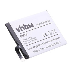 vhbw Li-Polymère batterie 3250mAh (3.85V) pour téléphone portable mobil smartphone comme Xiaomi BM39