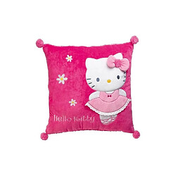 Jemini/Fun House Fun House Hello Kitty coussin carre 35 x 35 cm pour enfant