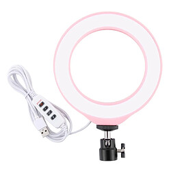 Yonis Ring Light LED 3 Modes Avec Trépied Rose