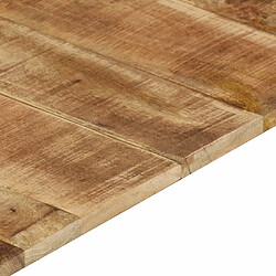 Acheter vidaXL Dessus de table bois de manguier solide 15-16 mm 120x60 cm