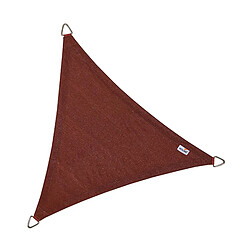 Nesling Voile d'ombrage triangulaire Coolfit terracotta 5 x 5 x 5 m.