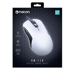 Nacon - Souris Gaming optique NACON GM-110 Blanche