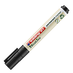 Marqueurs permanents rechargeables Ecoline Edding E21 - Noir