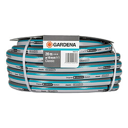 Manguera Gardena Classic 20m 19mm Gris/Azul pas cher