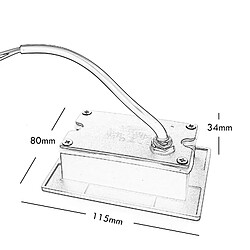 Avis Applique murale led 21w panneau mural ip65 lumière de jardin entrée balcon 230v (sans capteur)