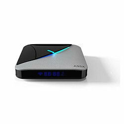 A95X F3 Air 8K Rgb Light Tv Box Android 9.0 Amlogic S905X3 4 Go 64 Go Wifi 4K Netflix Smart Tv Box Gris Noir 4 32G Avec Clavier I8 pas cher