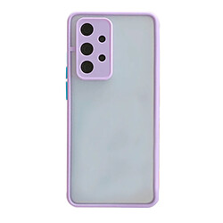 PHONECARE Coque Antichoc Avec Caméra Protection pour Samsung Galaxy A32 5G - Mauve