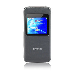 Avis Brondi Window 4,5 cm (1.77') 78 g Gris Téléphone numérique