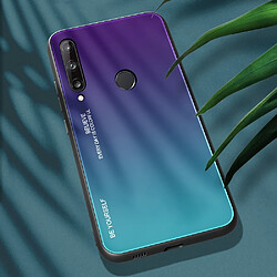 Coque en TPU dégradé de couleur violet/bleu pour votre Huawei P40 lite E/Y7p